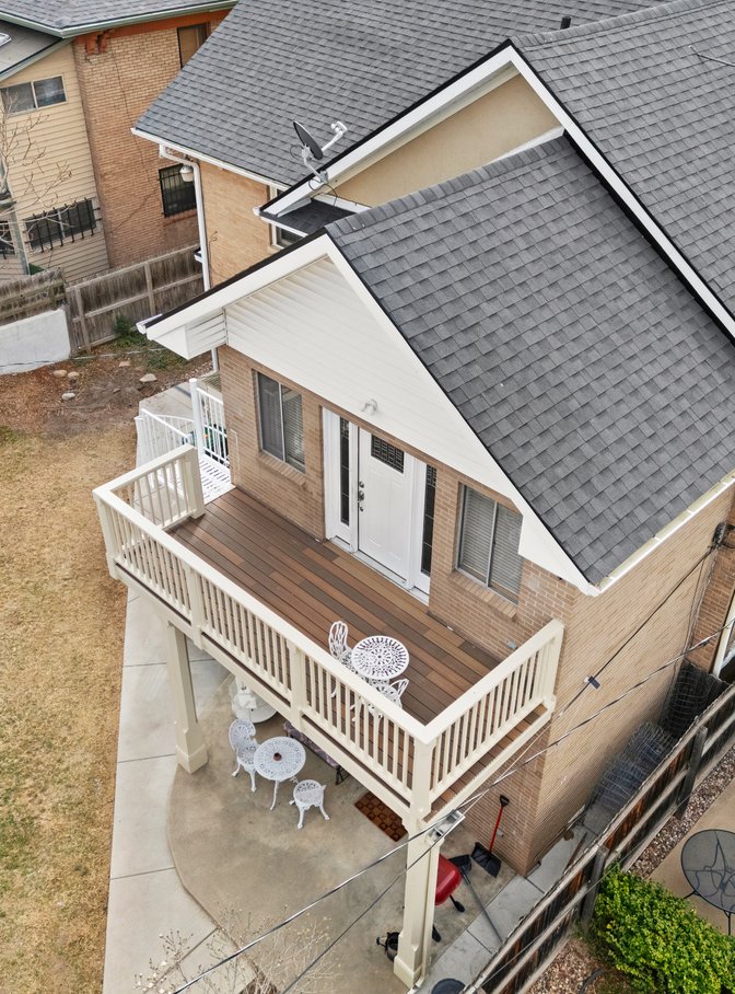historic front porch renovation in Denver