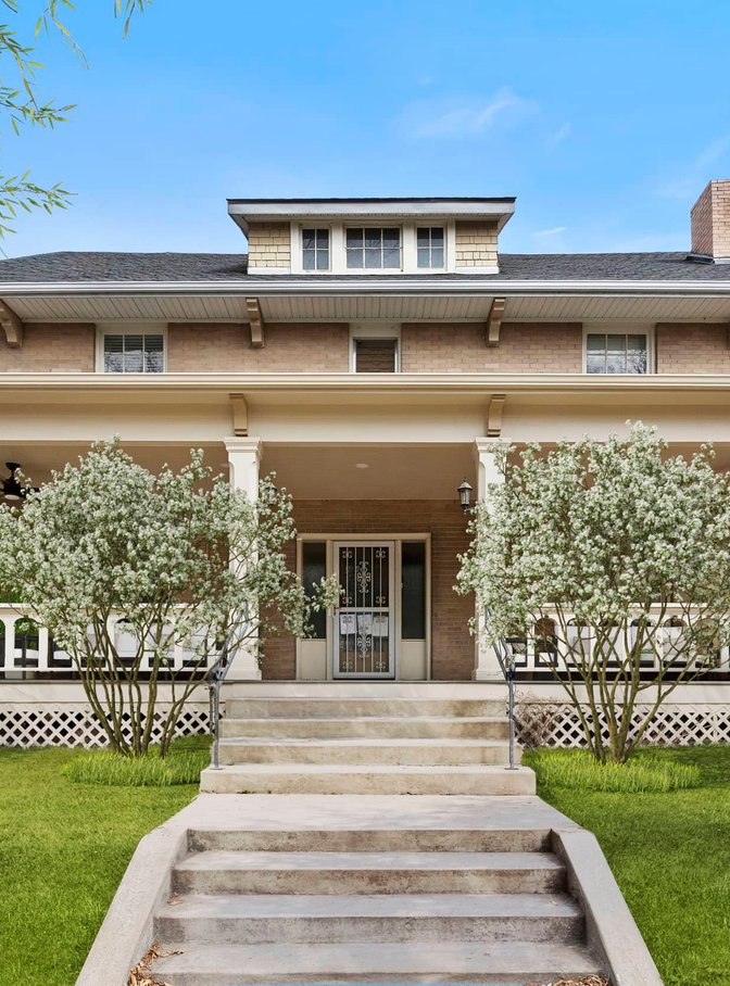 historic front porch renovation in Denver