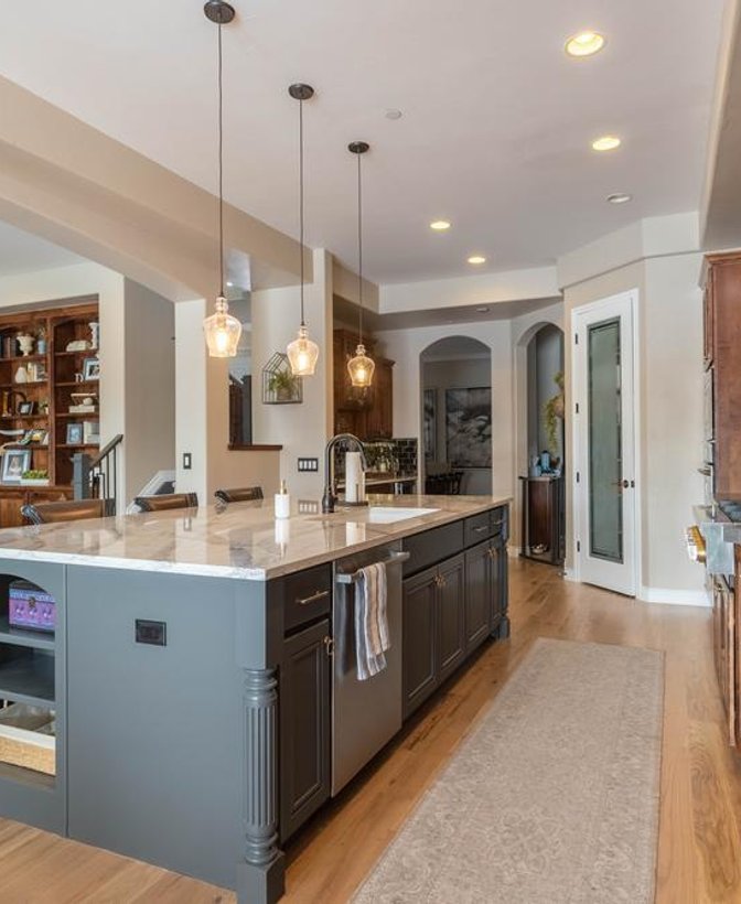 building a new
				wall