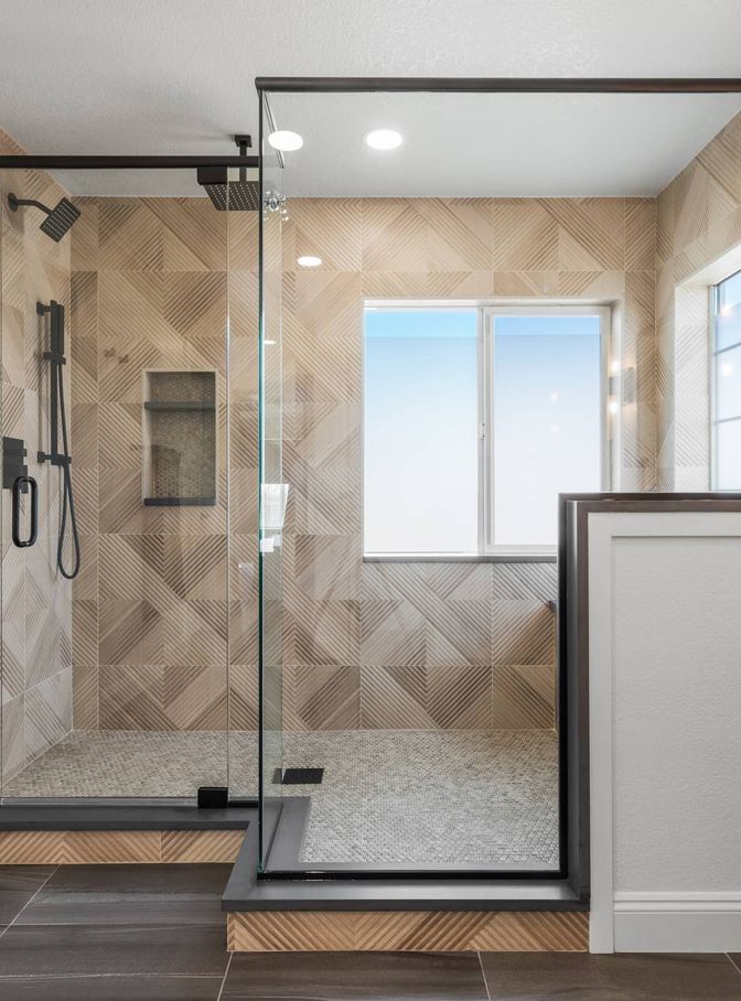 master suite bedroom and bathroom in Commerce City