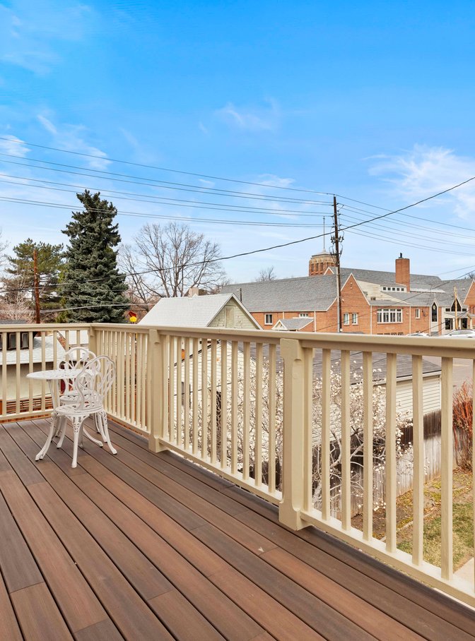historic front porch renovation in Denver