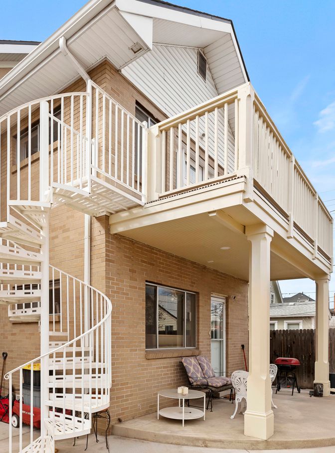 historic front porch renovation in Denver