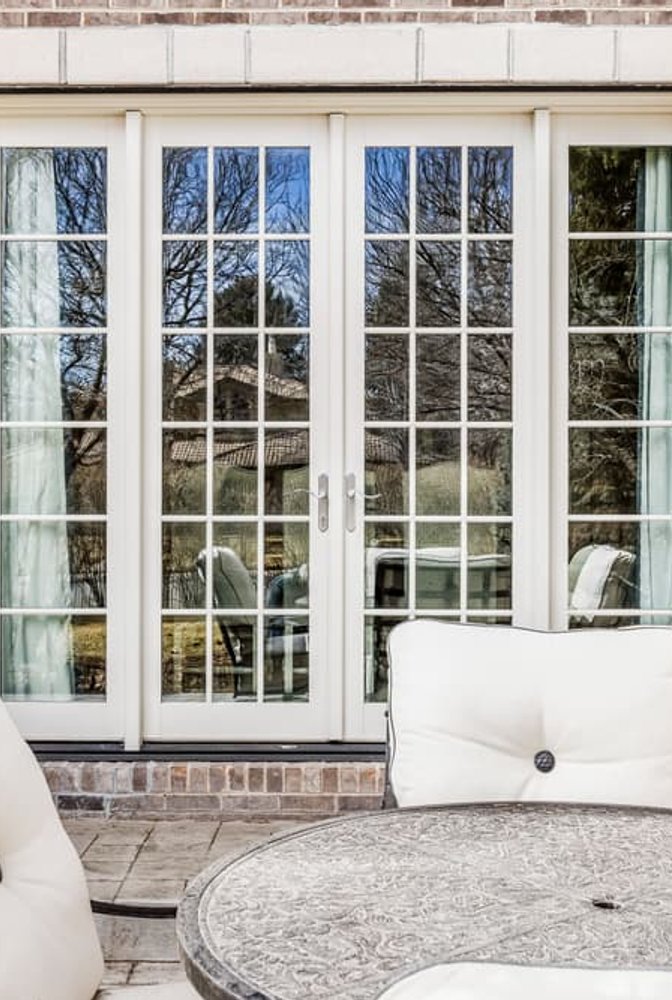 new
				black window structure