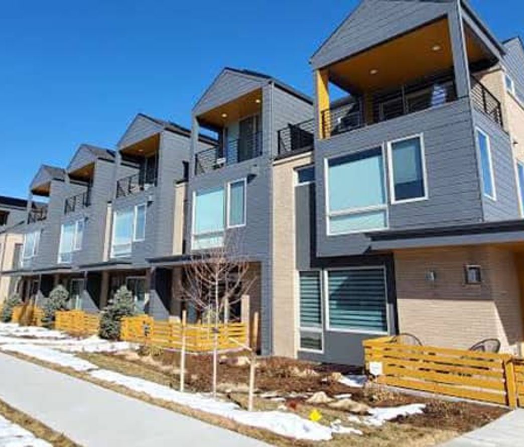 Modern home construction in Denver